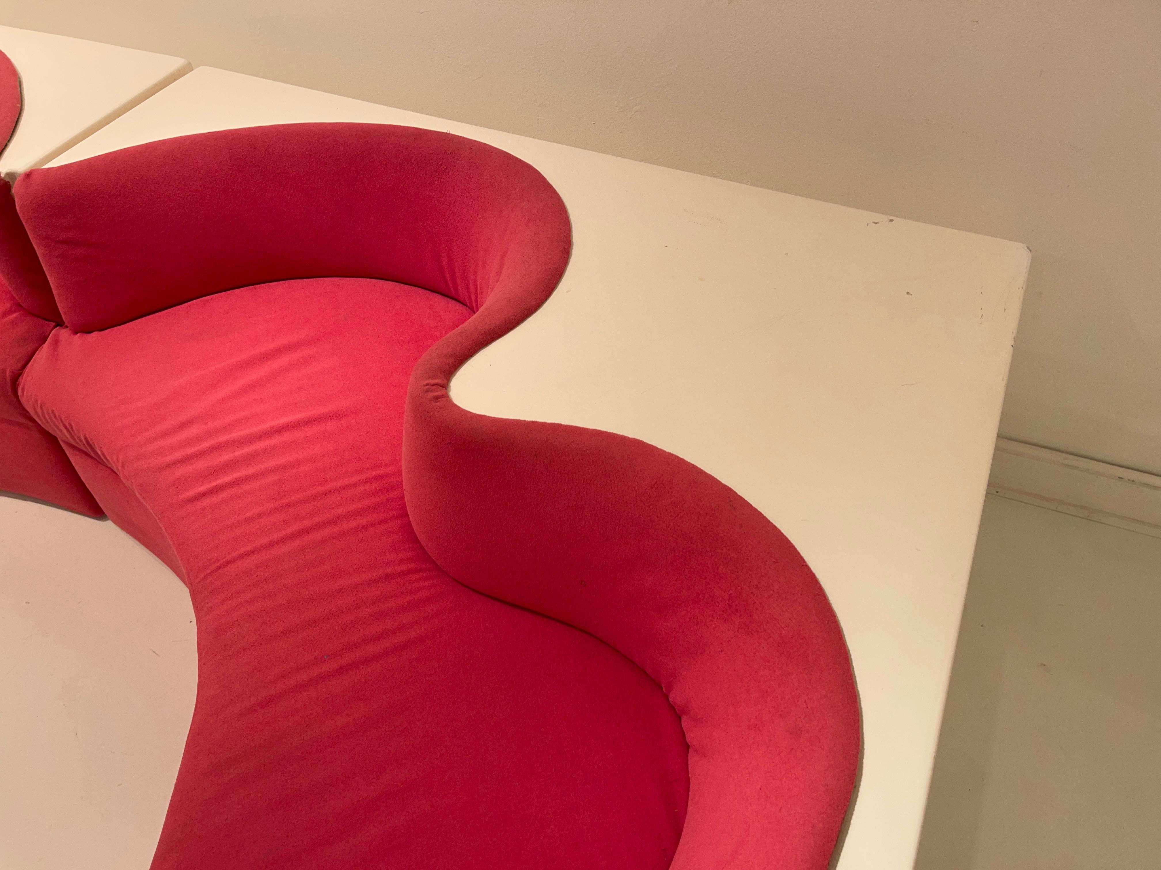 Sofa Safari von Archizoom Associati für Poltronova (Glasfaser) im Angebot
