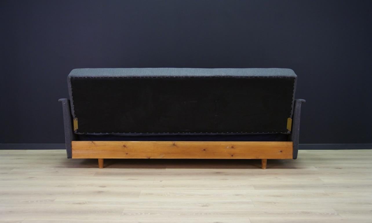 Wood Sofa Scandinavian Design Retro Vintage