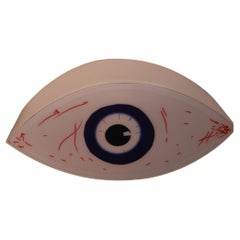 Divano scultura panca occhio Le Temoin di Man Ray per Studio Simon, Italia, anni '70