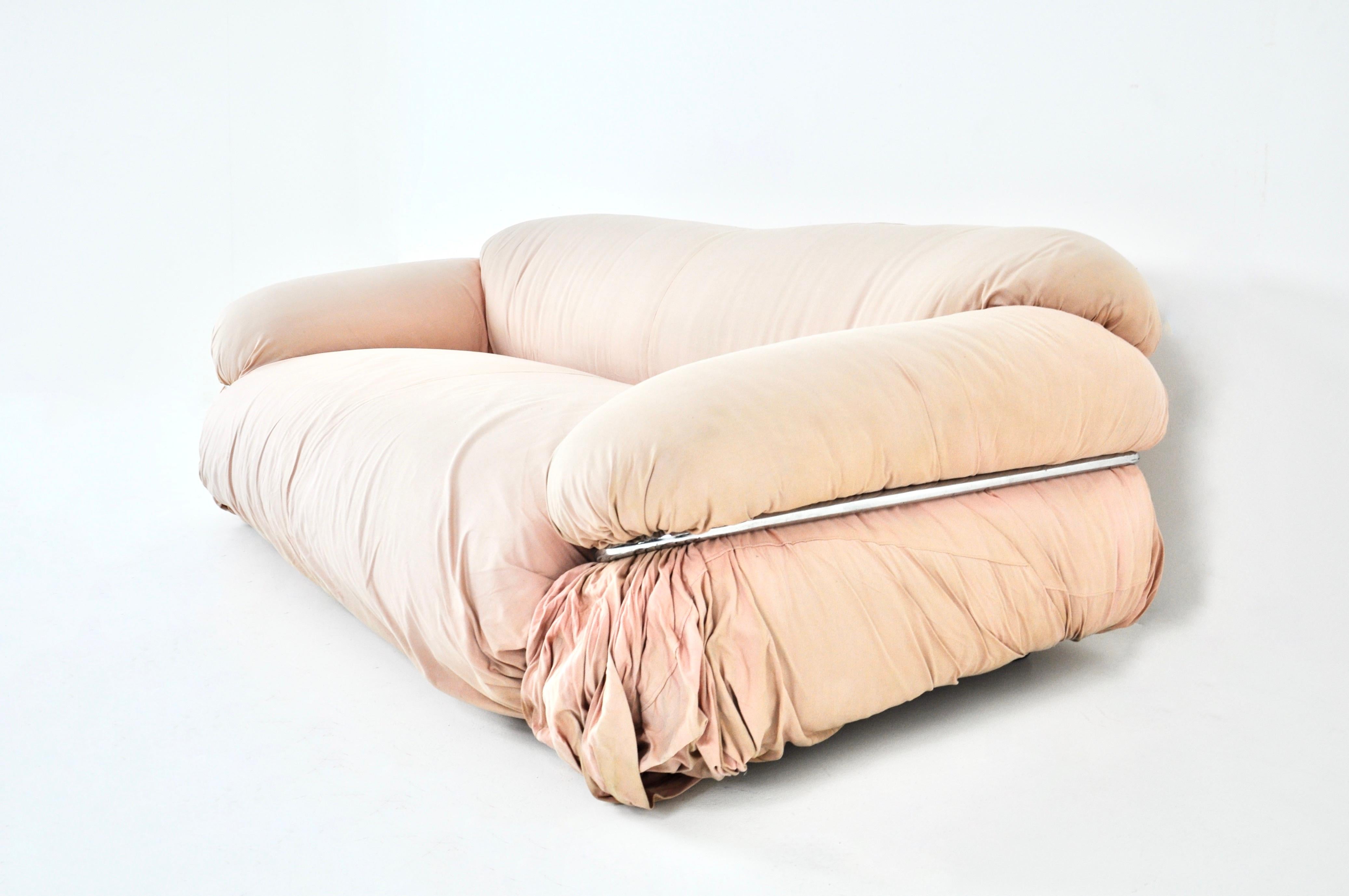 Fin du 20e siècle Canapé Sesann de Gianfranco Frattini pour Cassina, 1970 en vente