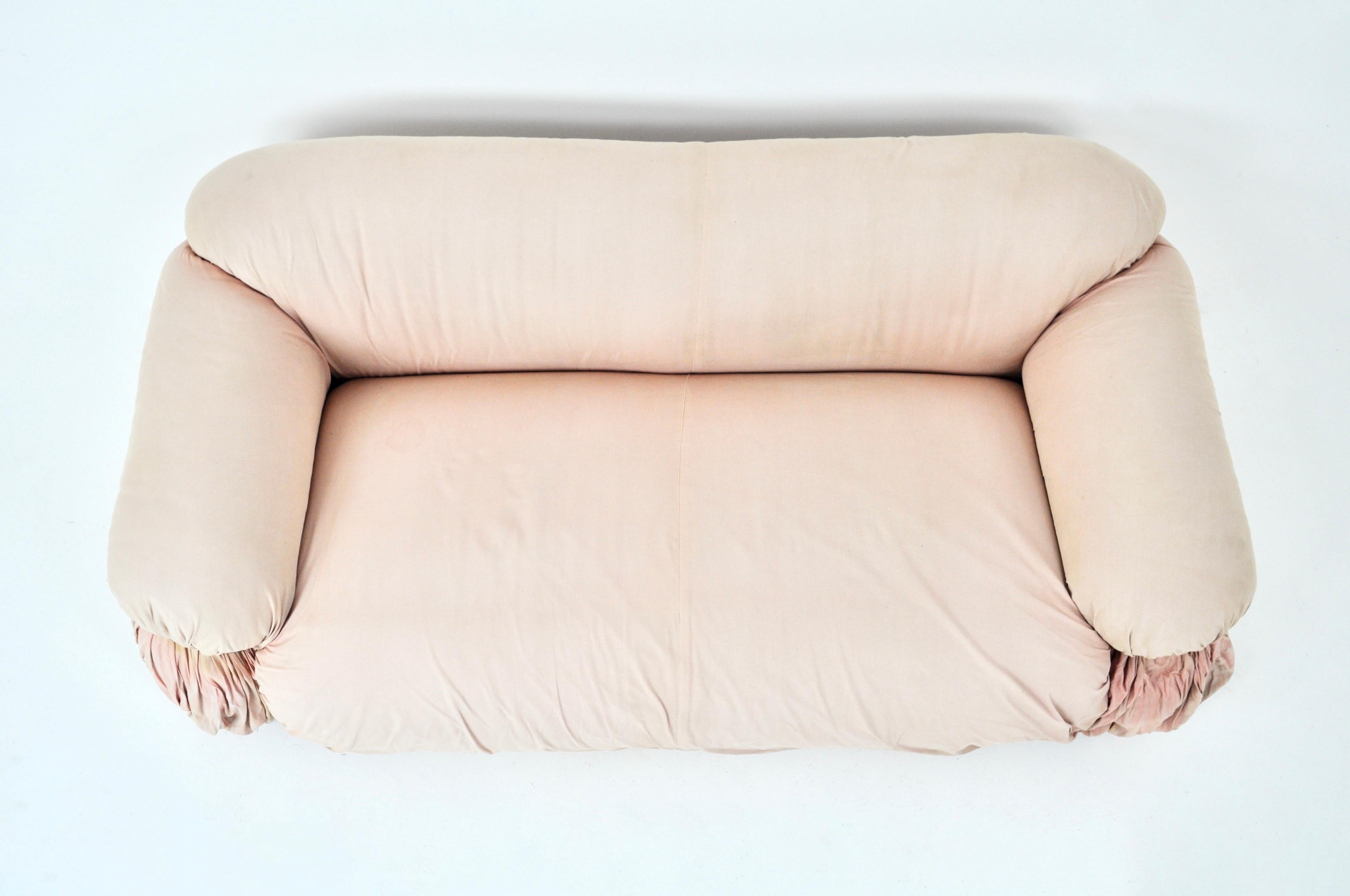 Métal Canapé Sesann de Gianfranco Frattini pour Cassina, 1970 en vente