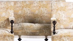 Sofa set and two armchairs - 19th century