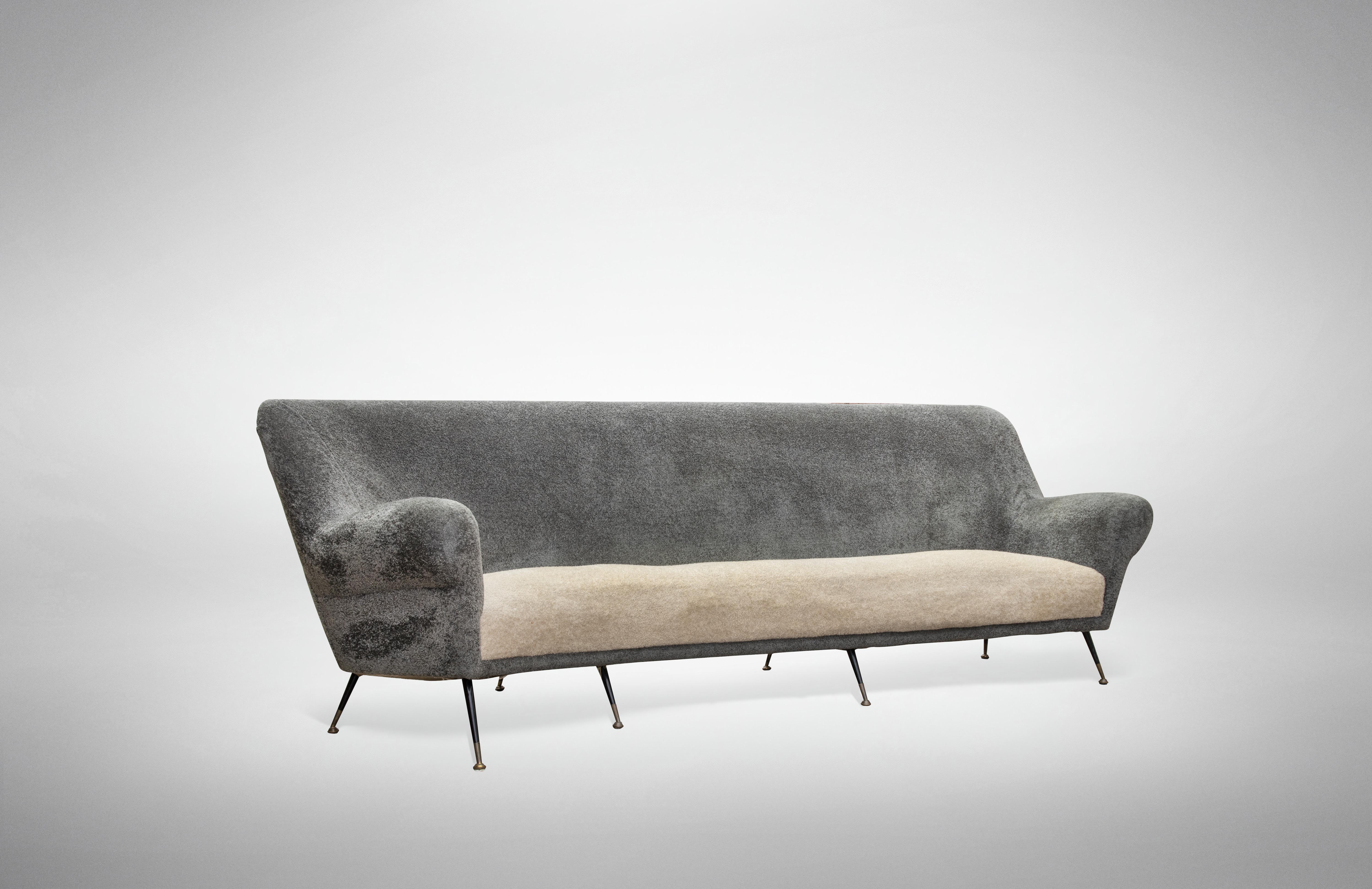 Sofa-Set von Gigi Radice, Mitte des 20. Jahrhunderts im Angebot 1