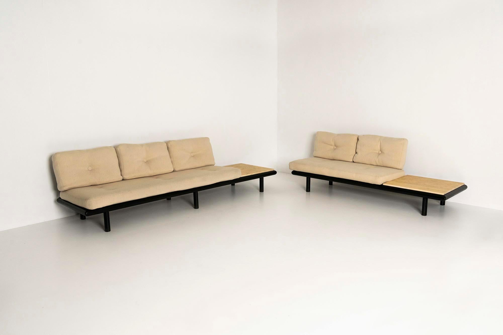 Mid-Century Modern Sofa Set Model 6603 by Franz Köttgen for Kill International For Sale