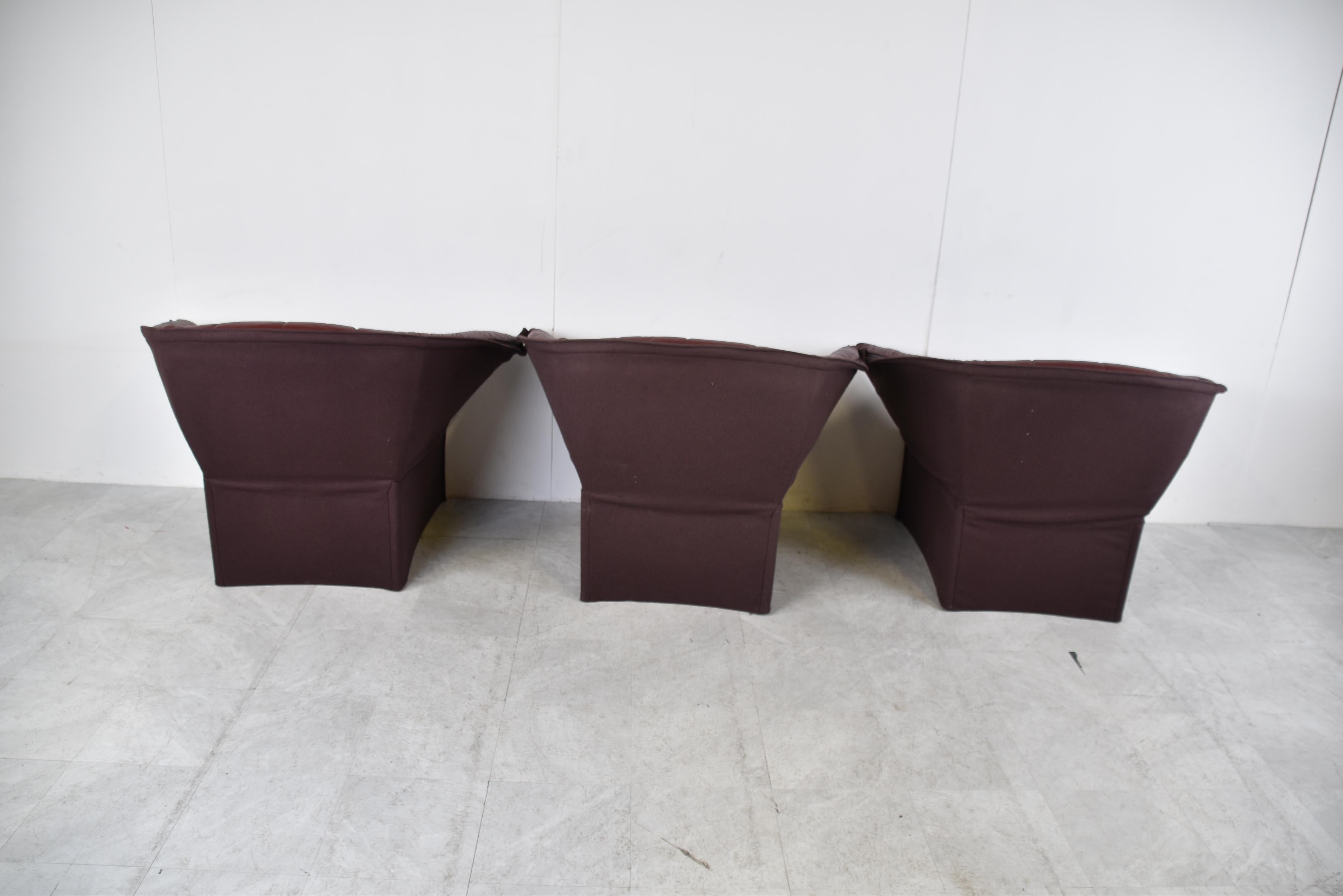 Sofa Set Model Moel by Inga Sempé for Ligne Roset, 2000s 4