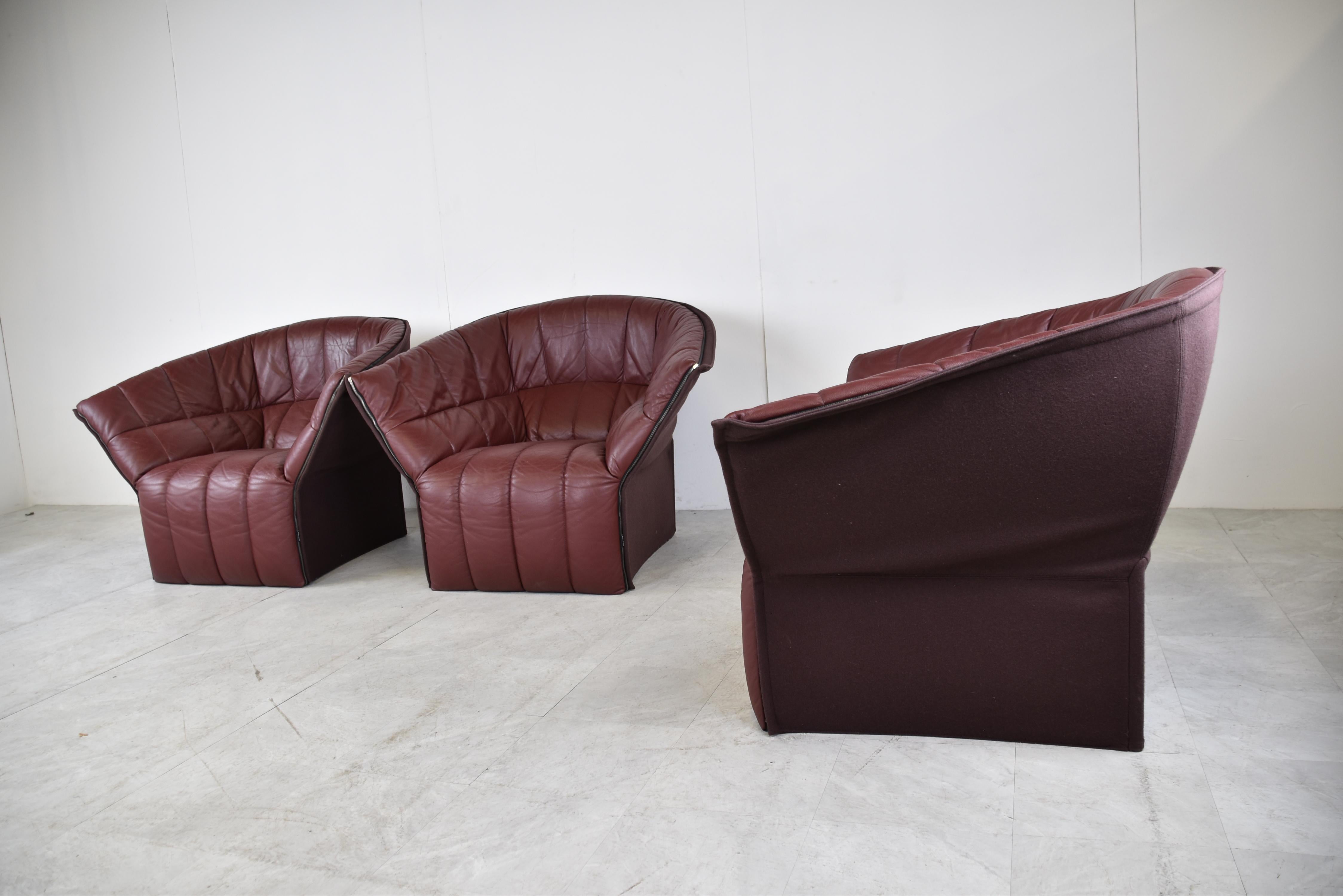 Sofa Set Model Moel by Inga Sempé for Ligne Roset, 2000s In Good Condition In HEVERLEE, BE