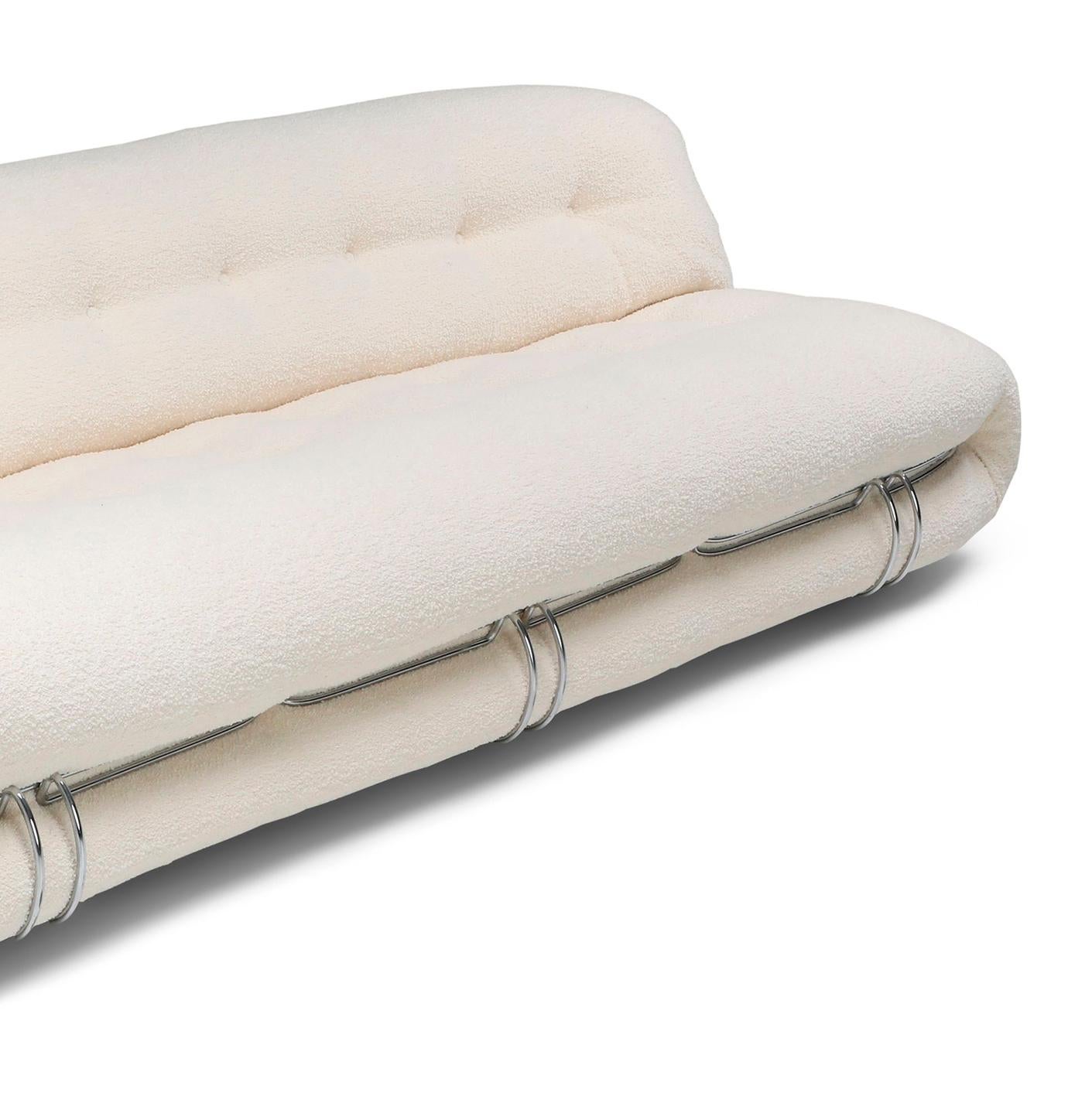 Mid-Century moderno Divano Soriana di Tobia Scarpa per Cassina in vendita