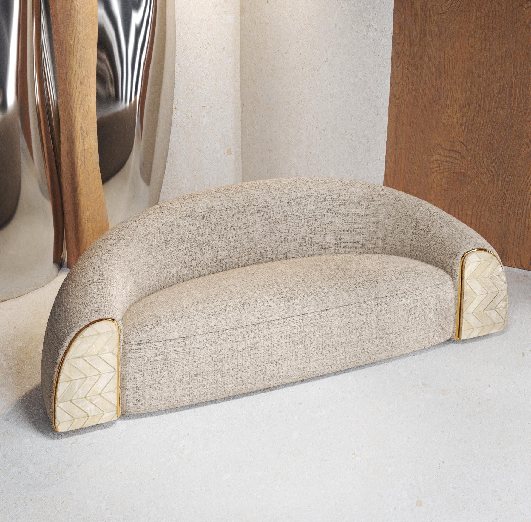 Sofa Stone entièrement tapissé par Alter Ego Studio en vente 1