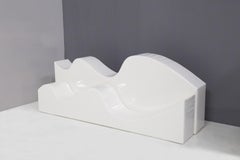 Sofa Superonda White by Archizoom for Poltronova