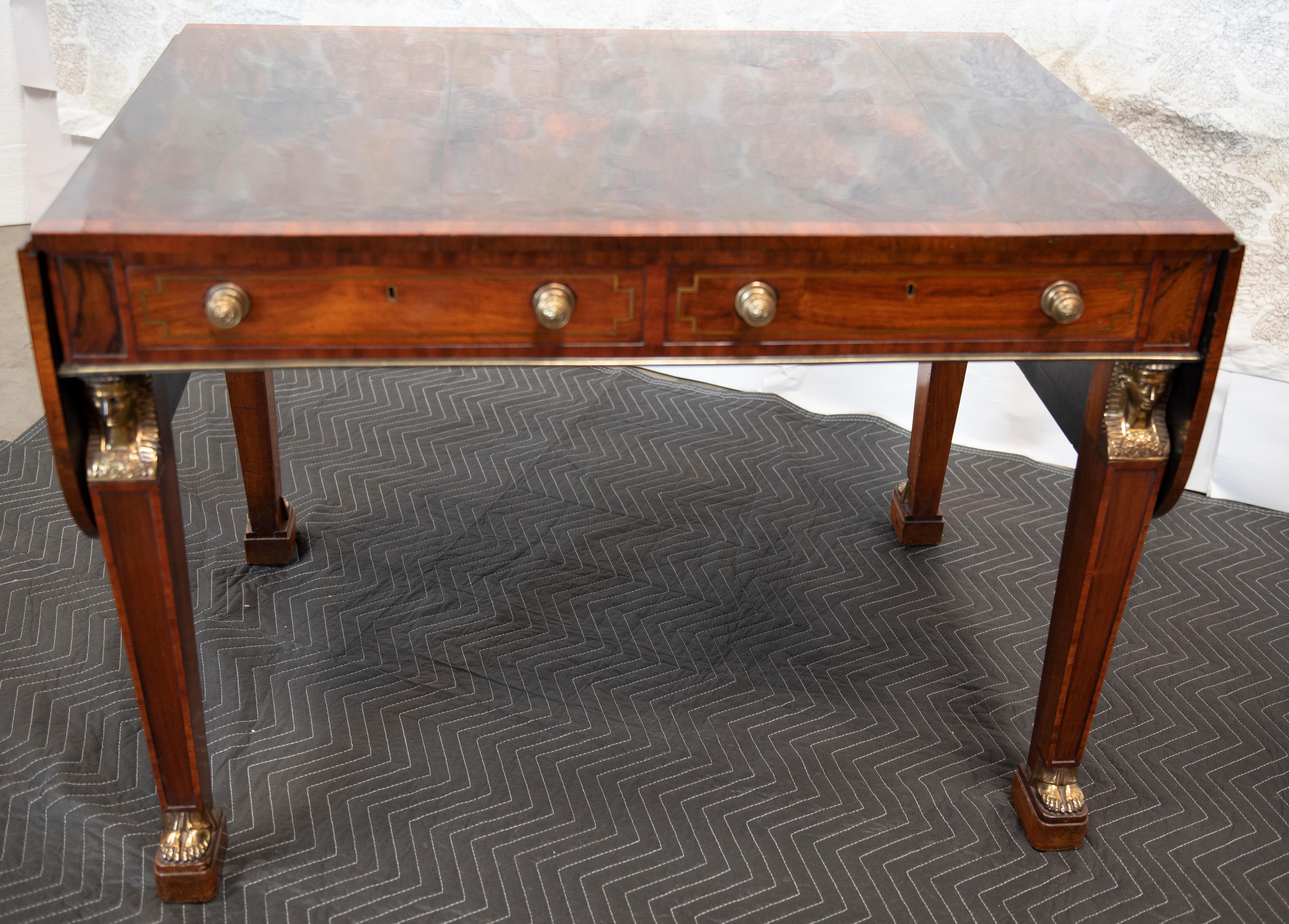 TABLE LATÉRALE GEORGE III REGENCY en vente 8