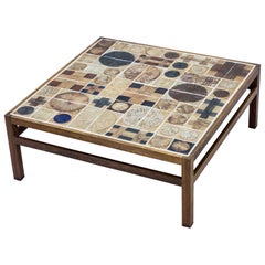 Table de canapé de Tue Poulsen & Erik Wörtz:: Danemark:: années 1960