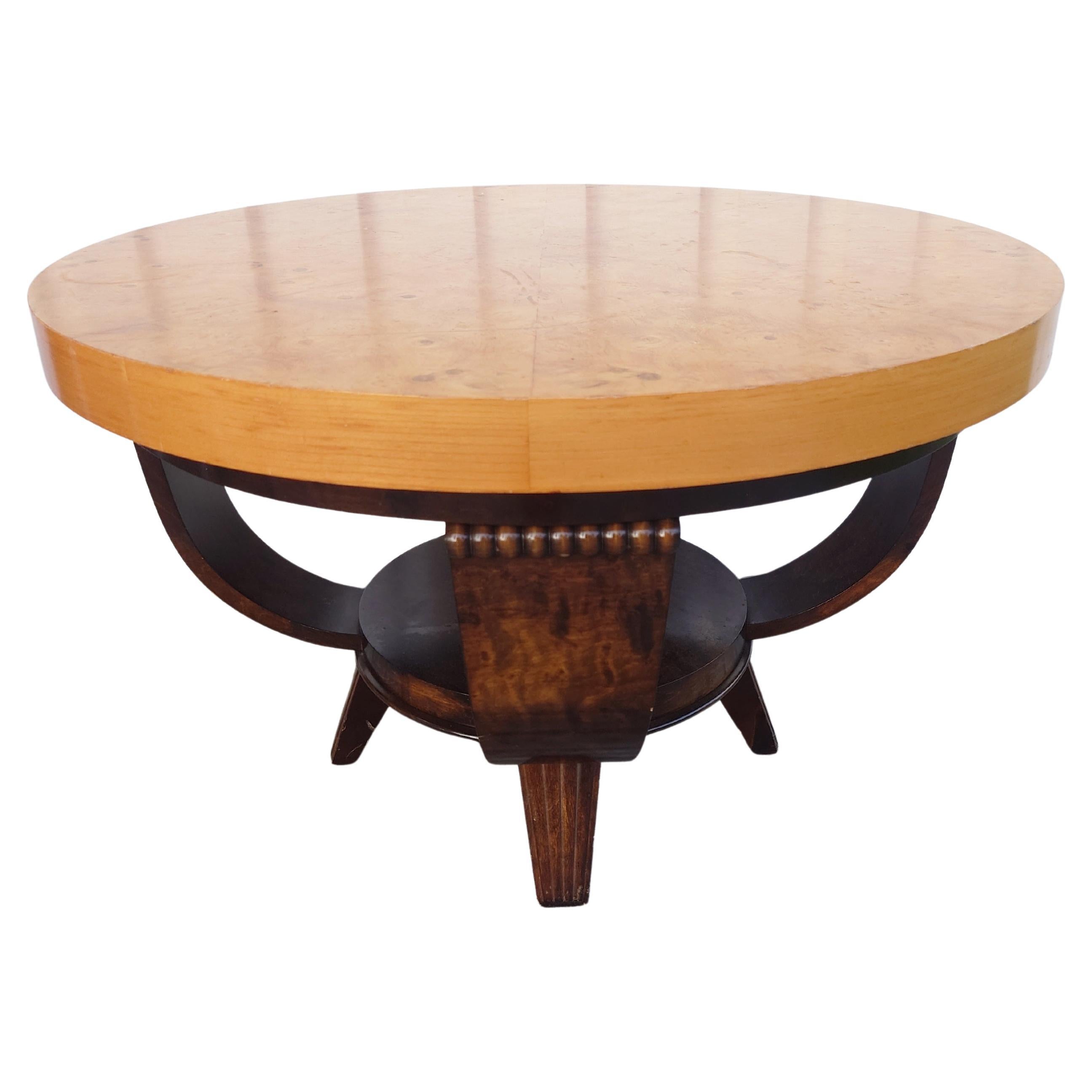 Sofa table Ganddal Norway 30s Art Deco For Sale