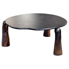 Sofa Table/Low Table NORI 3 Cast Bronze/Brass, Organic shape, Cinabre Gallery
