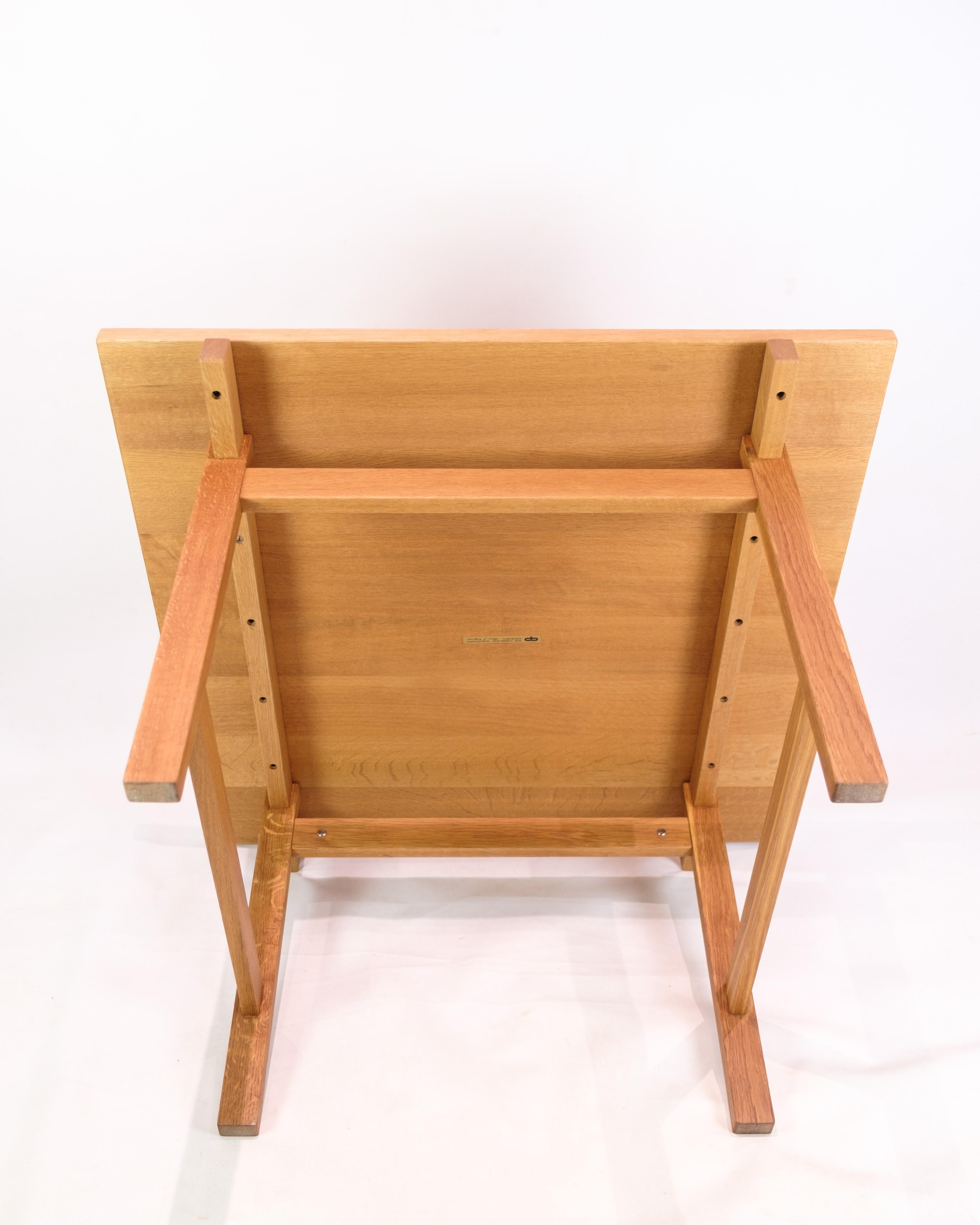 Sofa Table Made In Oak By Hans J. Wegner For PP Furniture From 1990s For Sale 7