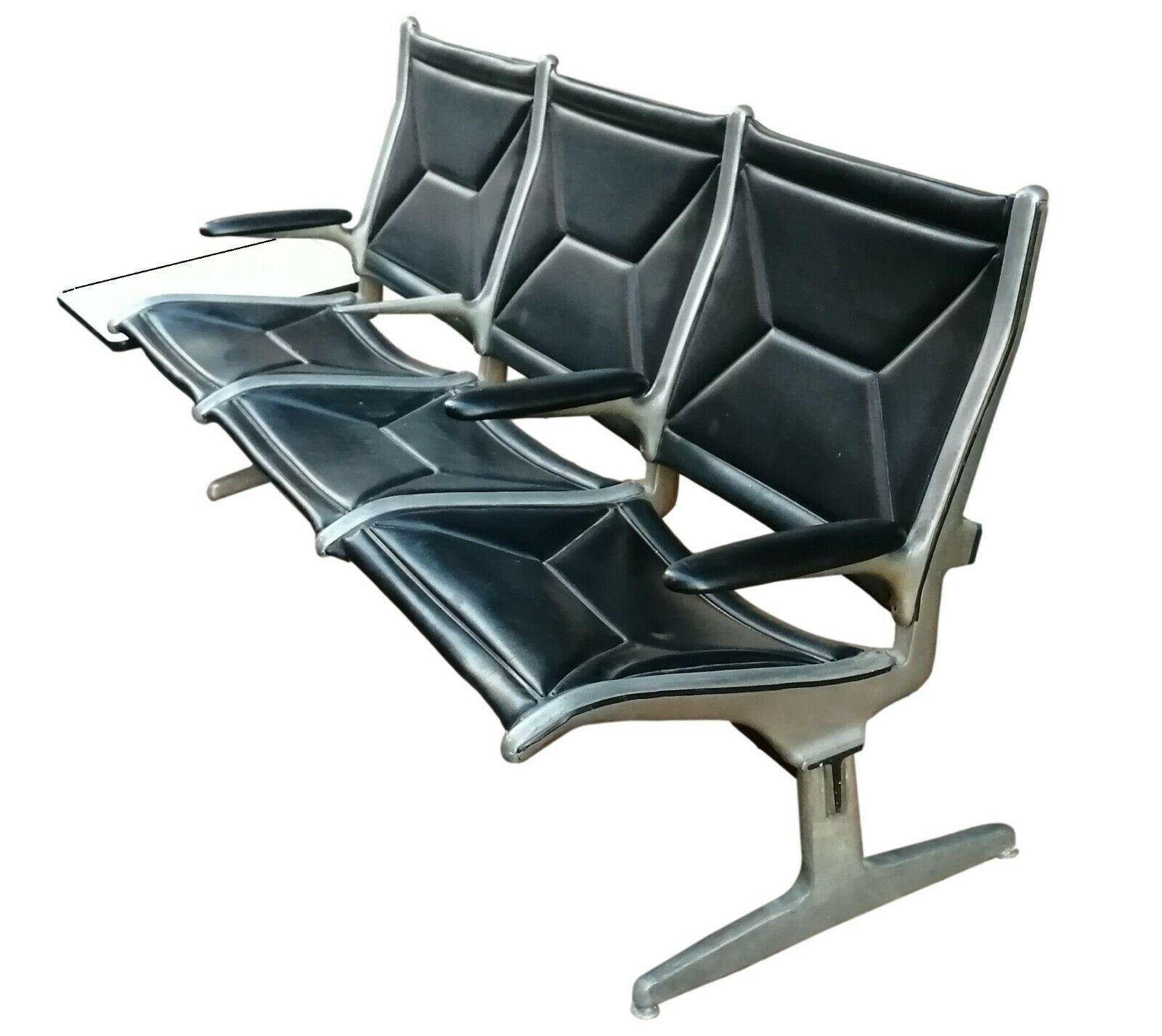 Sofa „Tandem“ mit 3 Etagen, Design Charles Eames für Herman Miller, 60er Jahre im Angebot 2