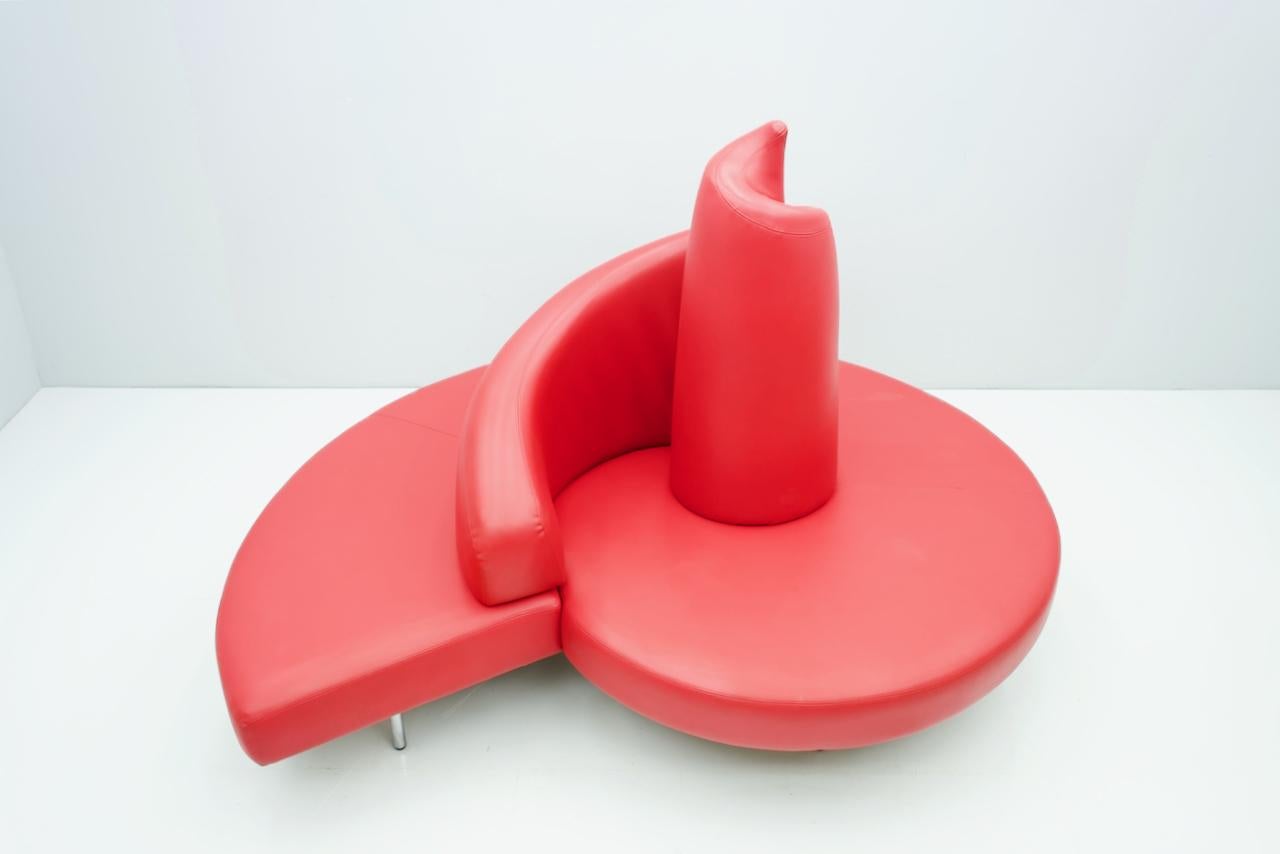Sofa Tatlin by Mario Cananzi & Roberto Semprini for Edra, Italy, 1989 3