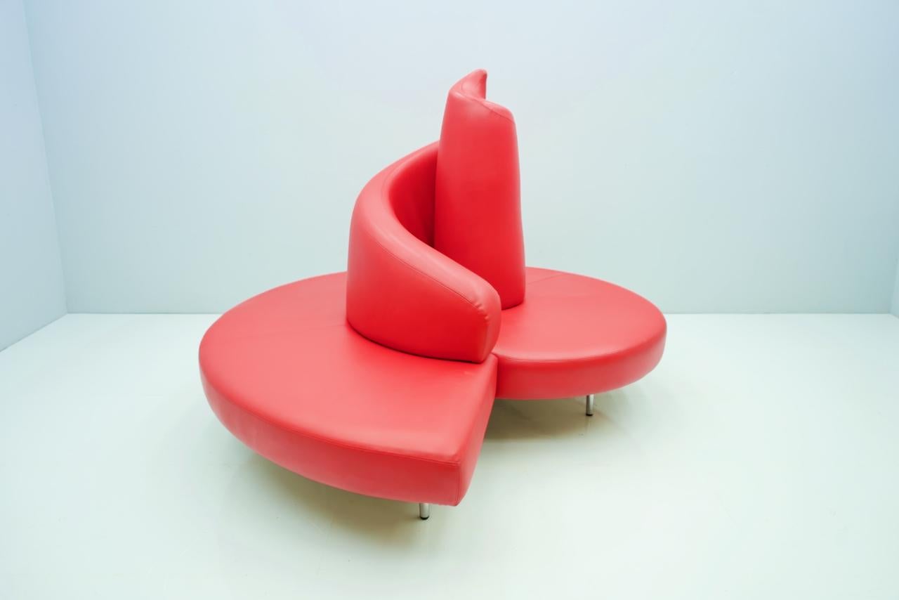 Italian Sofa Tatlin by Mario Cananzi & Roberto Semprini for Edra, Italy, 1989