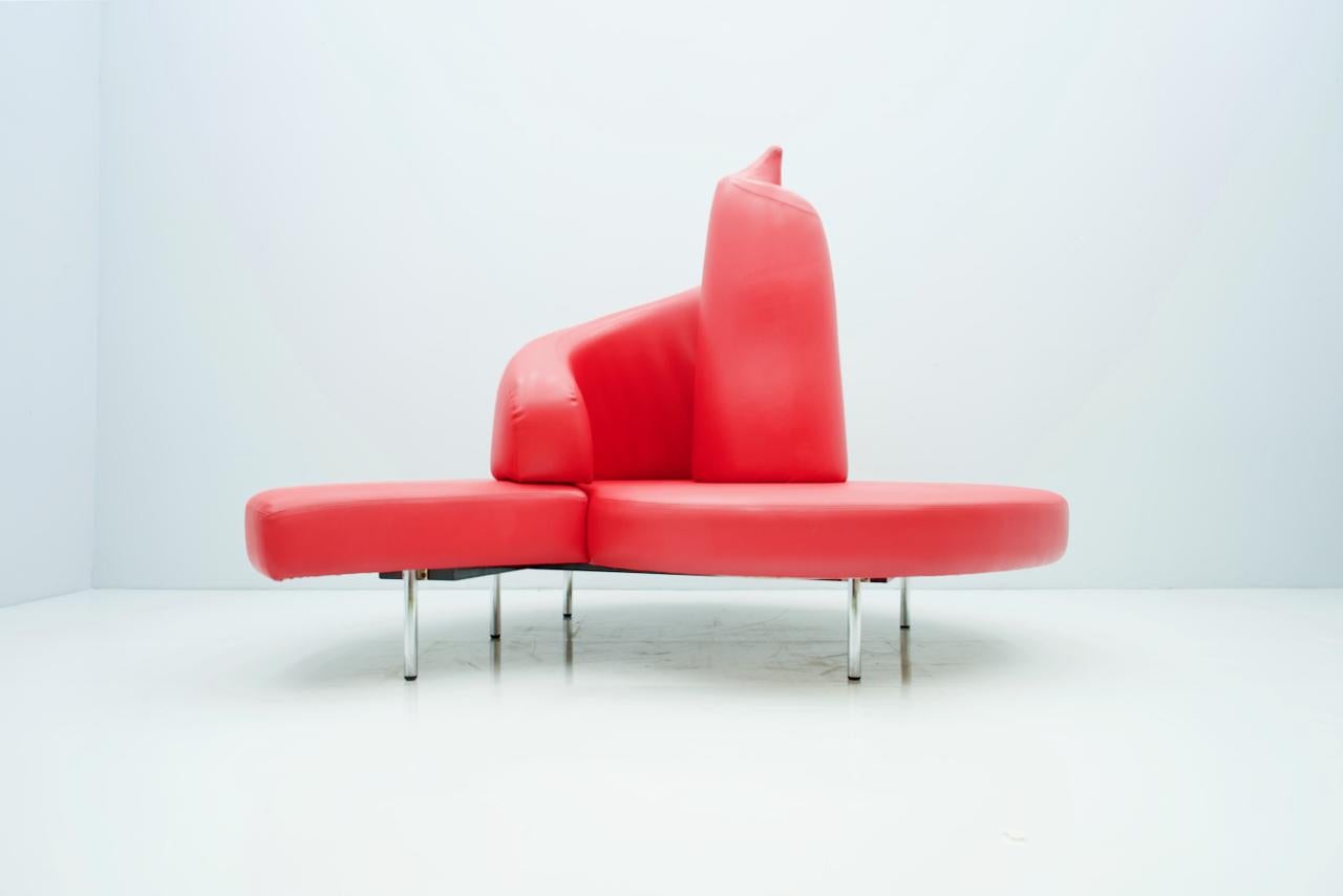 Sofa Tatlin by Mario Cananzi & Roberto Semprini for Edra, Italy, 1989 In Good Condition In Frankfurt / Dreieich, DE