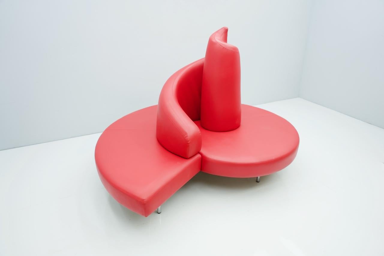 Late 20th Century Sofa Tatlin by Mario Cananzi & Roberto Semprini for Edra, Italy, 1989