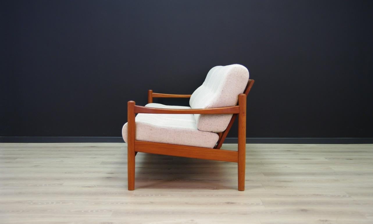 Woodwork Sofa Teak Vintage 1960-1970 Danish Design