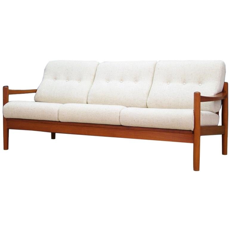 Sofa Teak Vintage 1960-1970 Danish Design