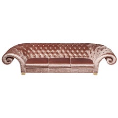 Sofa Versailles, Capitonné Backrest, Italy