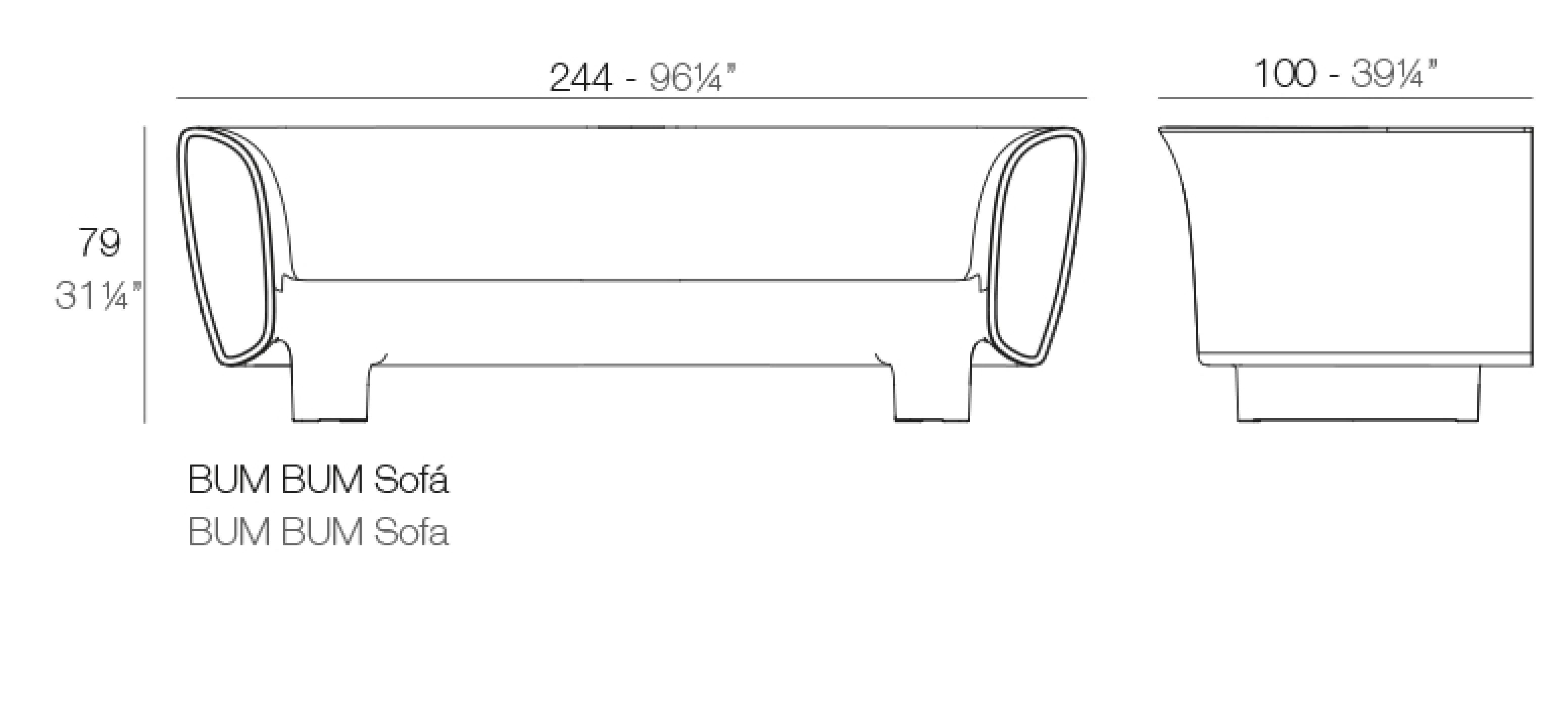 Canapé Vondom Bum-Bum par Eugeni Quitllet en vente 4