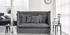 Sofa with high backrest Gervasoni Ghost 18 Paola Navone GrandeBouclé Carcassonne