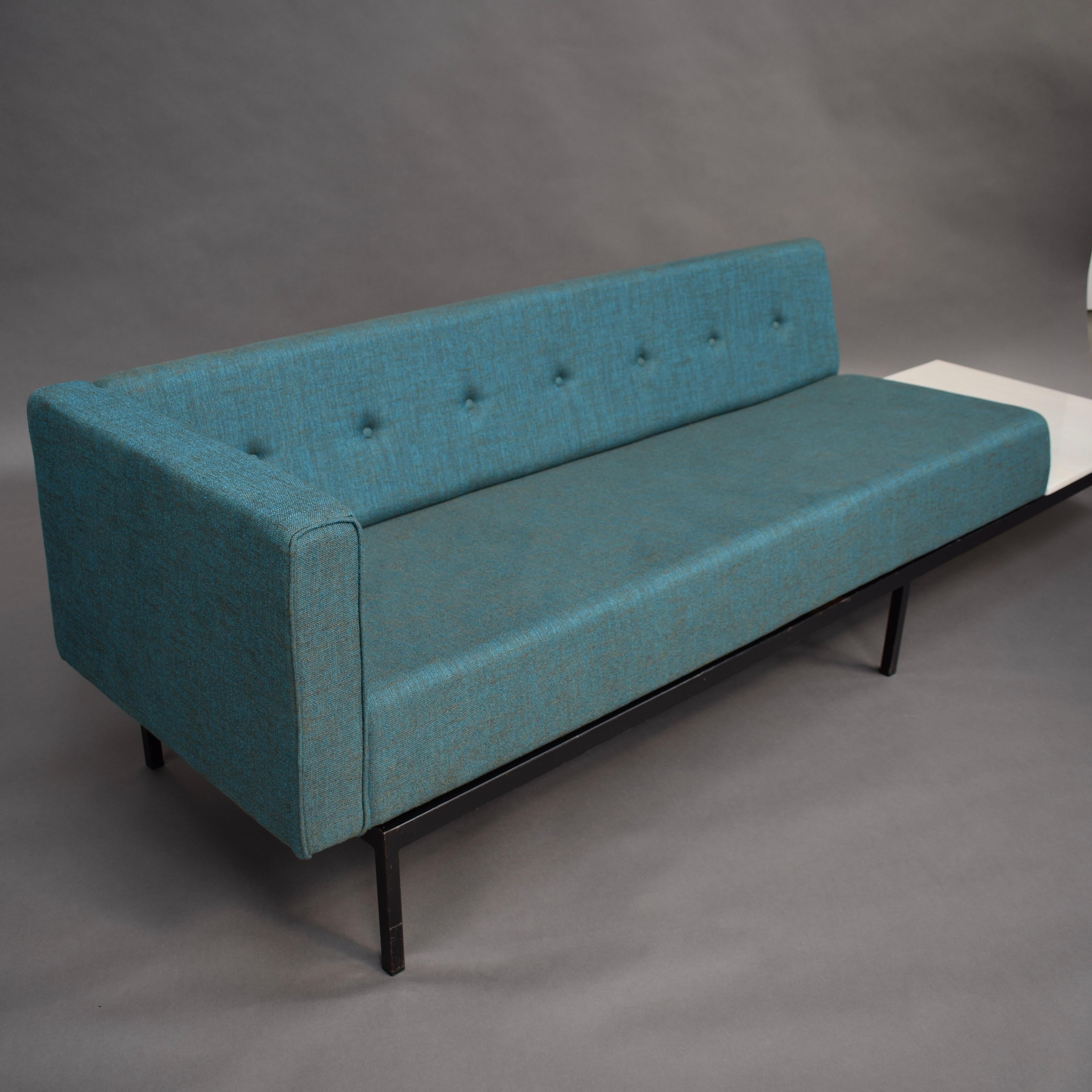 Sofa with Marble Coffee Table by Kho Liang Ie for Artifort, circa 1960 2