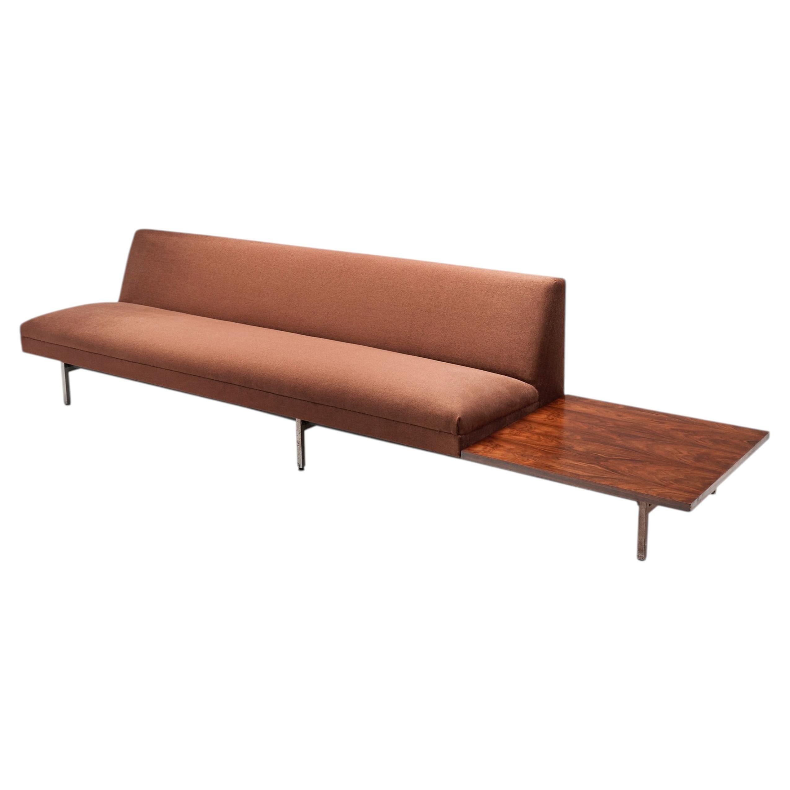 Sofa with Side Table by George Nelson for Herman Miller, United States ca 1960s