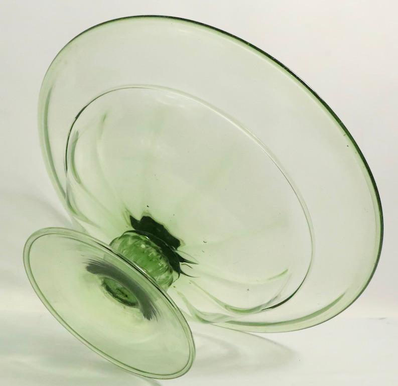 Soffiati Murano Compote Possibly by Zecchin 3