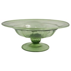 Soffiati Murano Compote Possibly by Zecchin