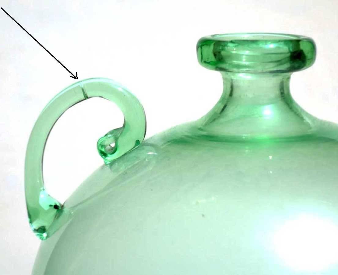 Vase « Soffiati » Vittorio Zecchin par MVM des années 1920 en verre de Murano Bon état - En vente à Brescia, IT