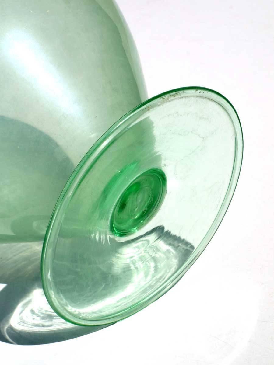 Début du 20ème siècle Vase « Soffiati » Vittorio Zecchin par MVM des années 1920 en verre de Murano en vente