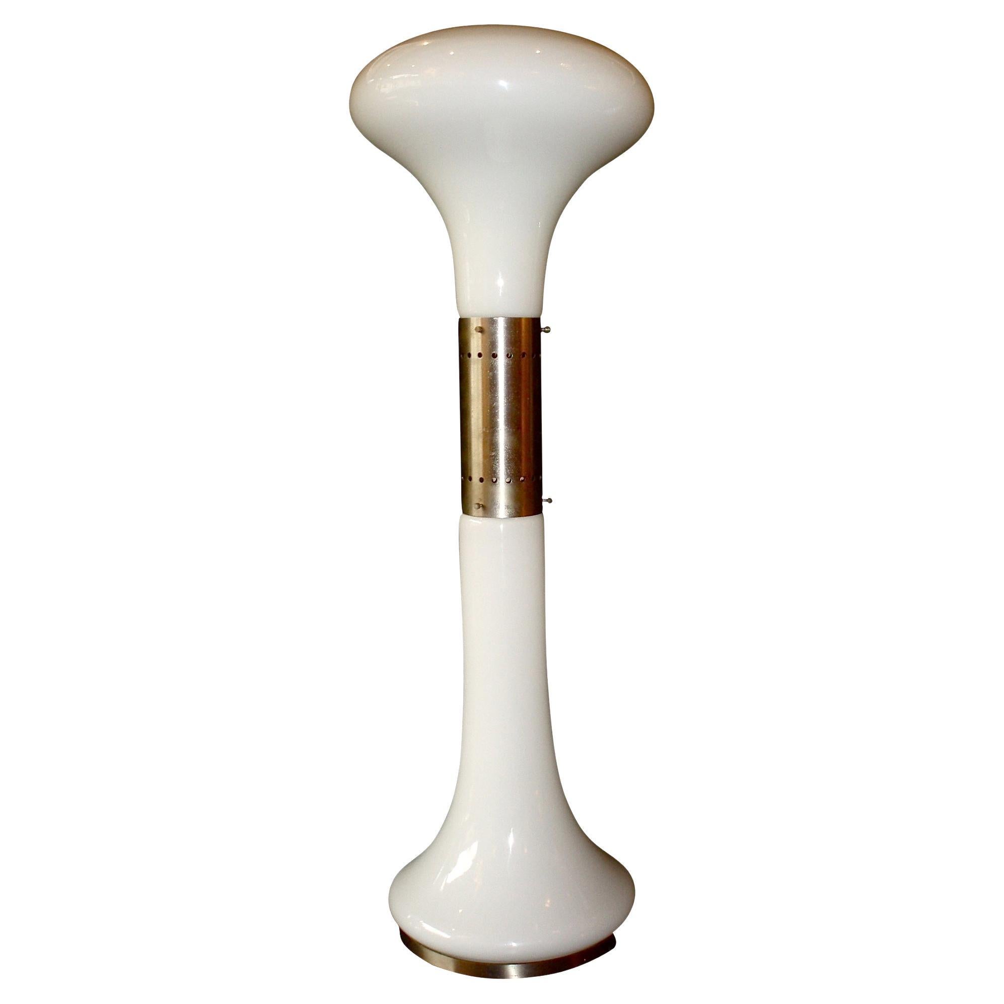 Lampadaire "Soffiato", Aldo Nason, Mazzega, Murano, Italie, vers 1960