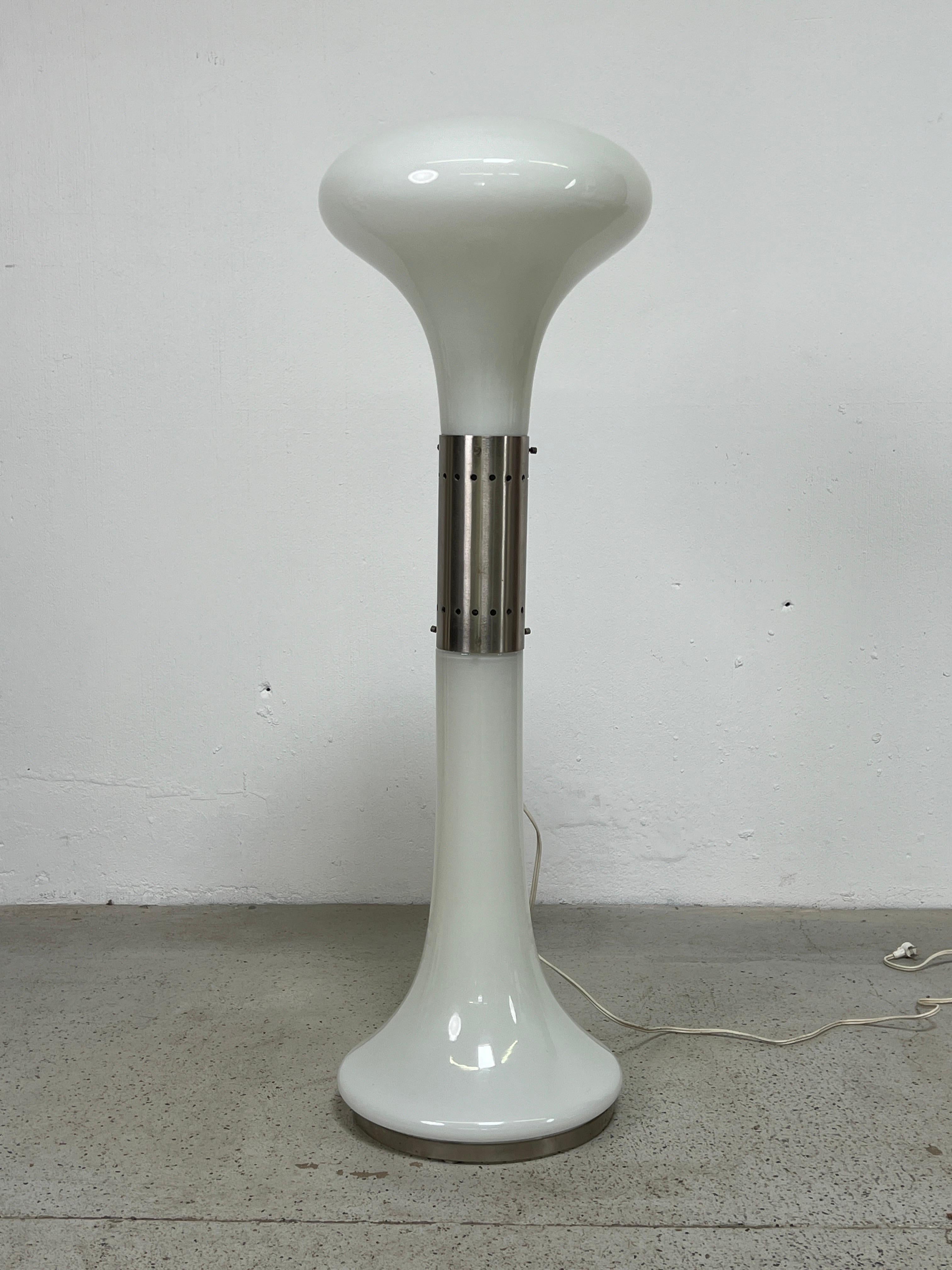 Glass Soffiato Floor Lamp by Carlo Nason for Mazzega For Sale