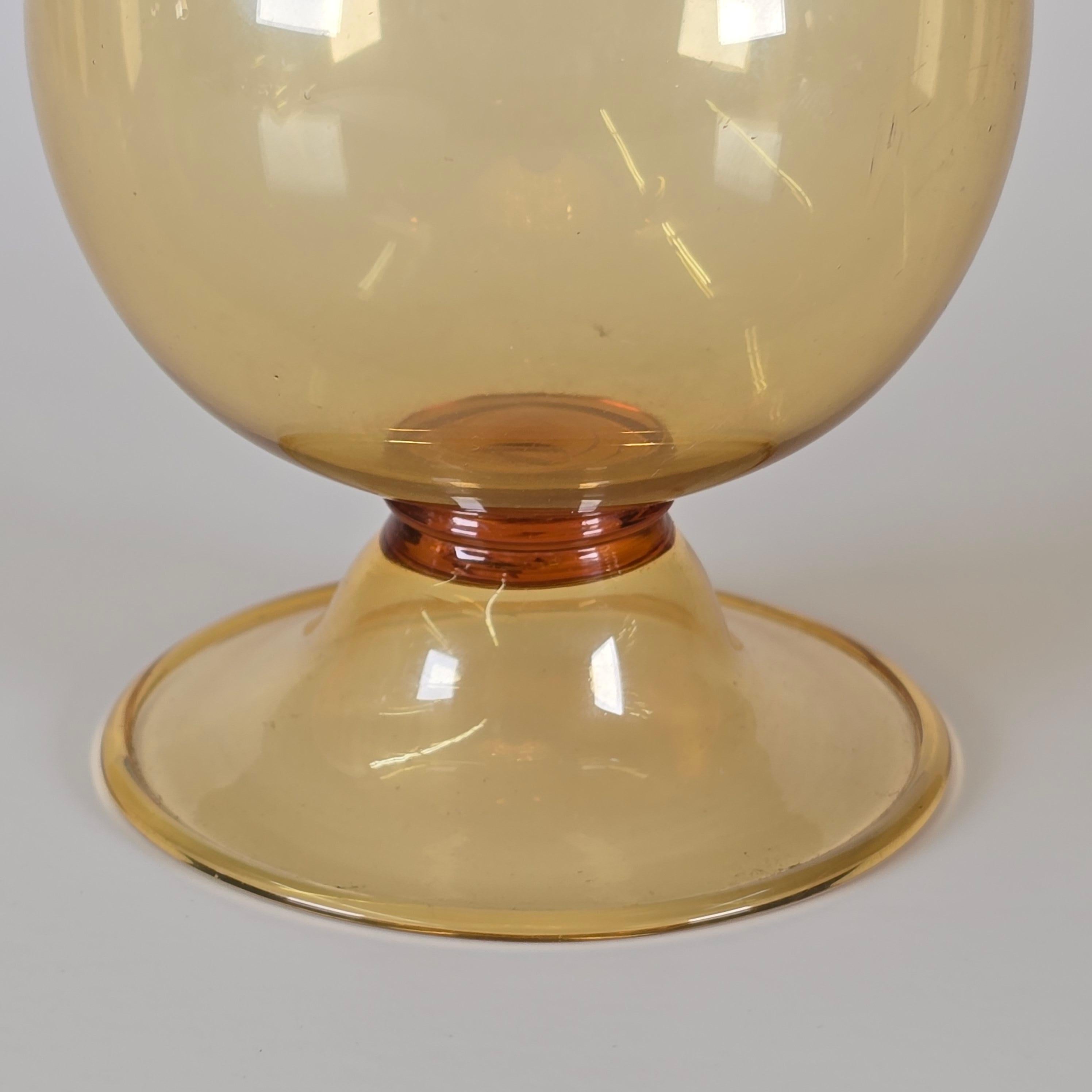 Italiano Vaso Soffiato di Vittorio Zecchin in vendita
