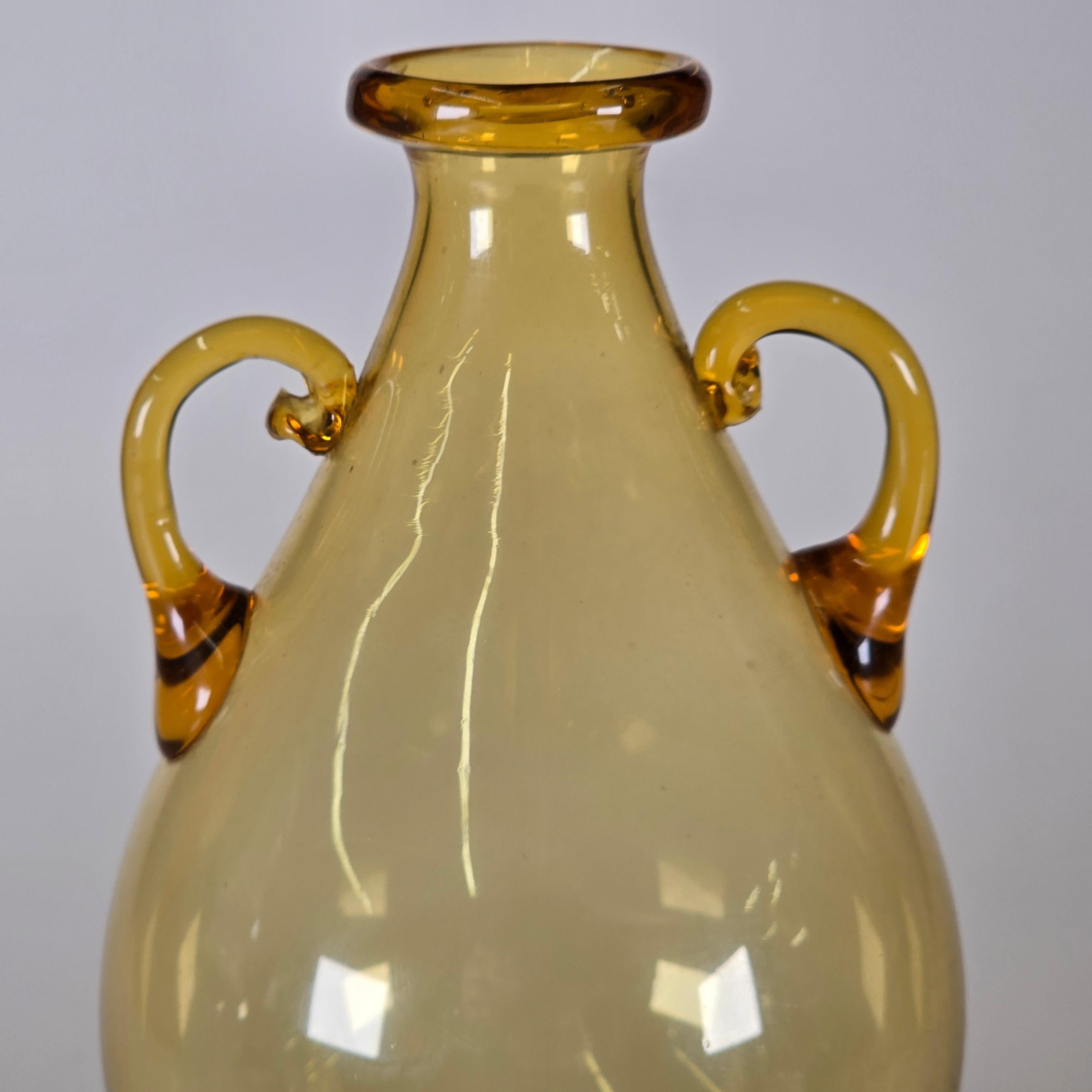 Fatto a mano Vaso Soffiato di Vittorio Zecchin in vendita