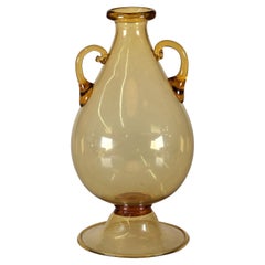 Antique Soffiato Vase by Vittorio Zecchin
