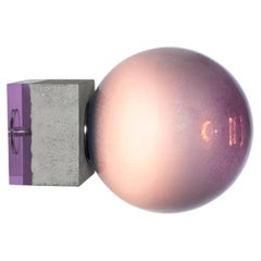 Soffio III Wall Lamp by Draga&Aurel, Murano glass, concrete, epoxy resin, led
