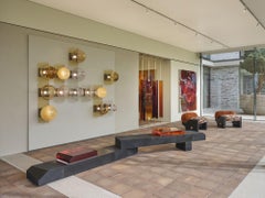 Wandleuchte „Soffio I“ von Draga & Aurel, Murano-Glas, Edelstahl und LED, 21st Century