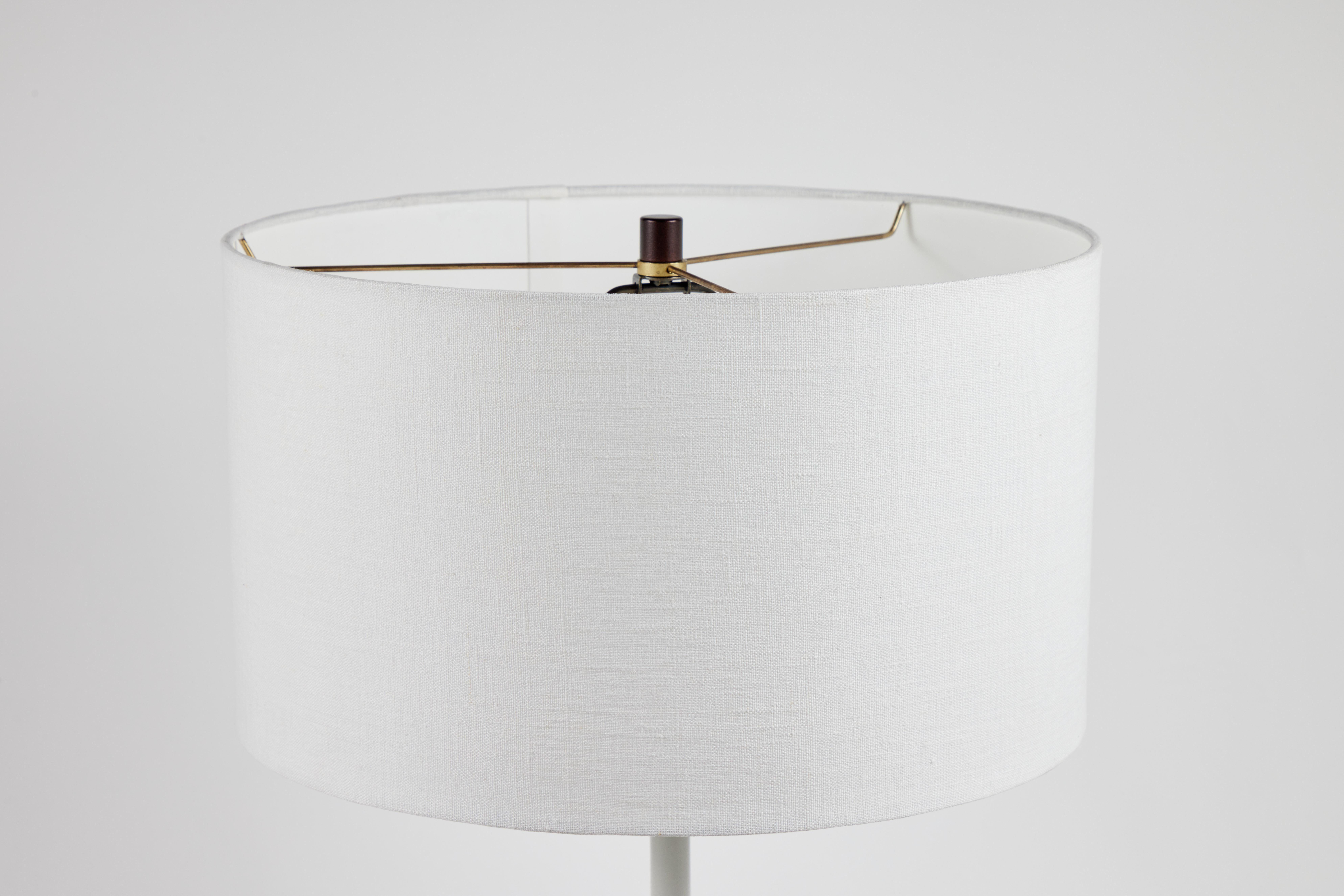 American 'Sofi' Metal and Wood Table Lamp by Alvaro Benitez For Sale