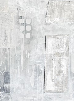 Cadres l, techniques mixtes sur toile