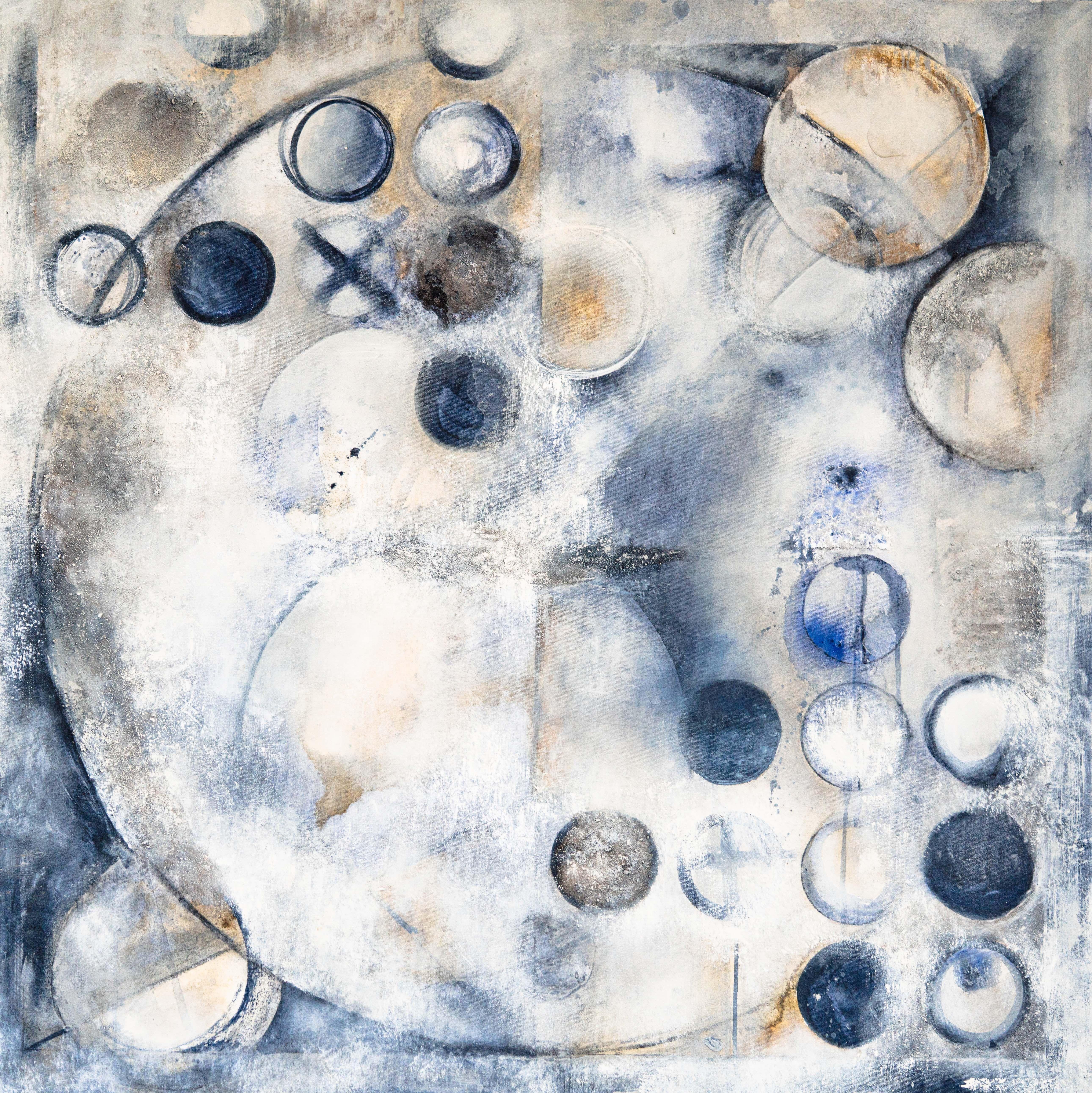 Abstract Painting Sofia Barroso - Wholeness, Peinture, Acrylique sur Toile