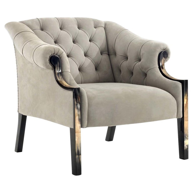 Sofia Beige Armchair For Sale at 1stdibs