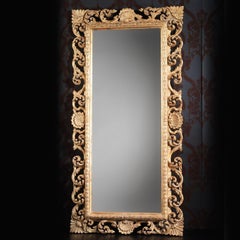 Sofia Florentine-Style Golden Mirror by Spini Firenze