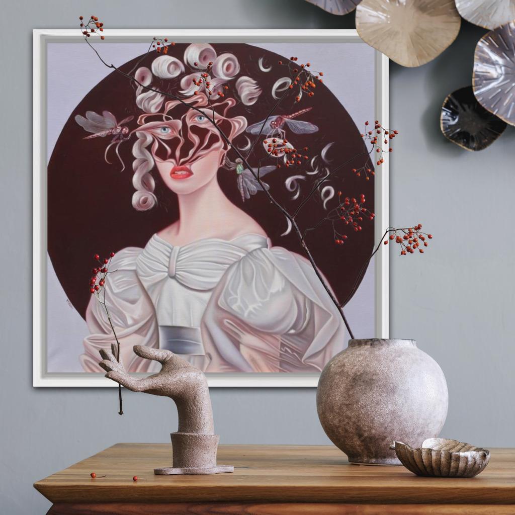 Sensualmente - Painting Contemporaneo di Sofia Fotiadou