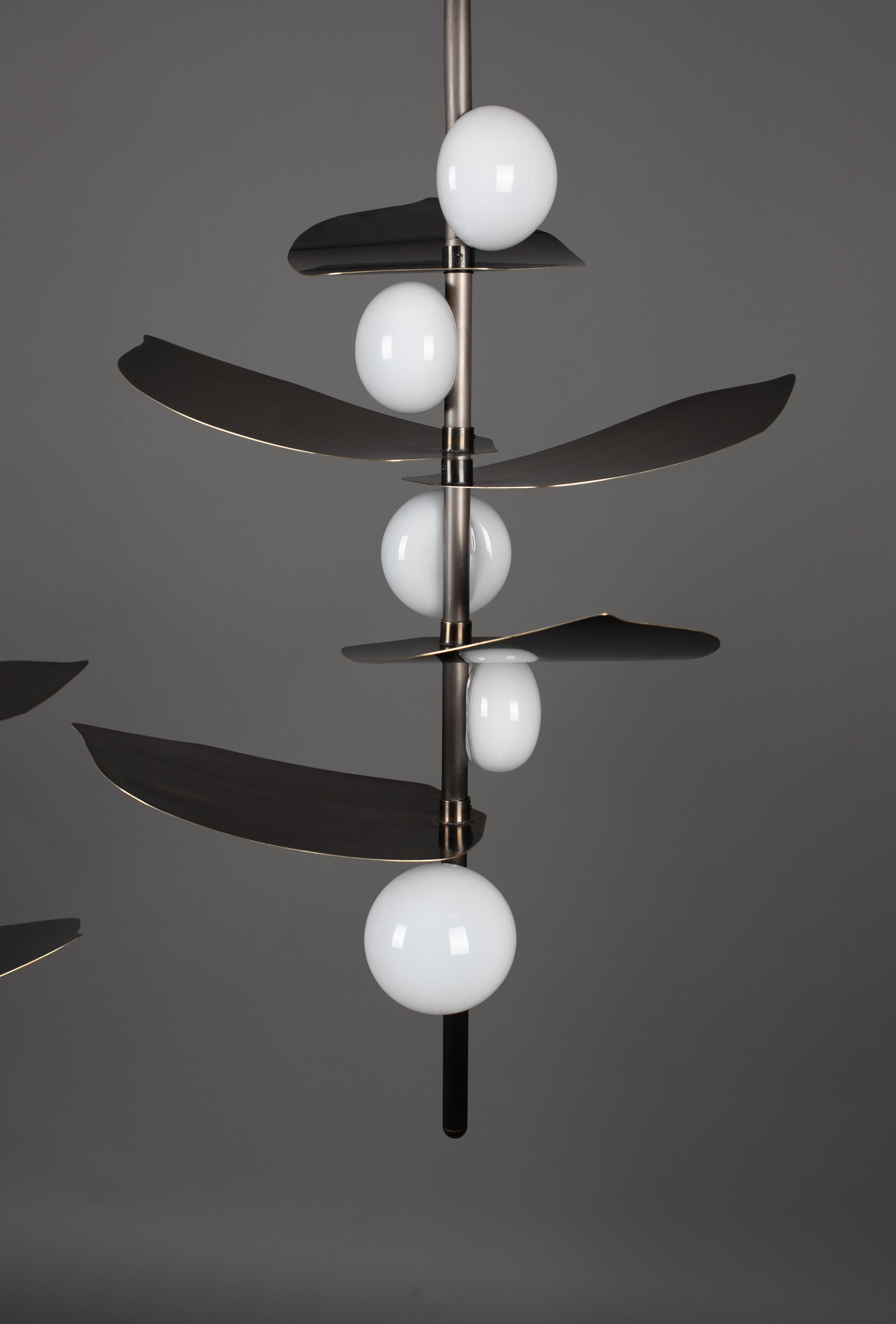 Effet bronze Config 3, fabriqué à la main en laiton, bronze ou nickel, Sofia en vente