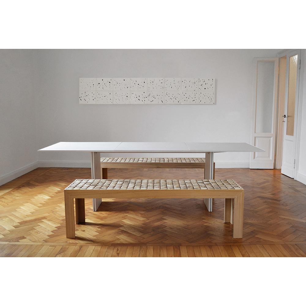 Sofia Wood Bench In New Condition In Milan, IT