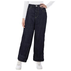 Sofie D
Hoore Navy Wide Leg High Rise Jeans Size M